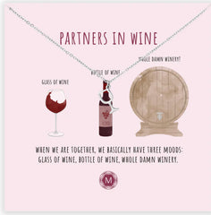 LUAMAYA Kette "Partners in Wine"
