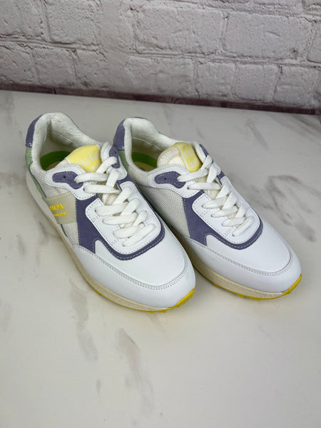 PALPA Sneaker PRS0002J White/Lavender Blue/Aventurine/Pale Banana